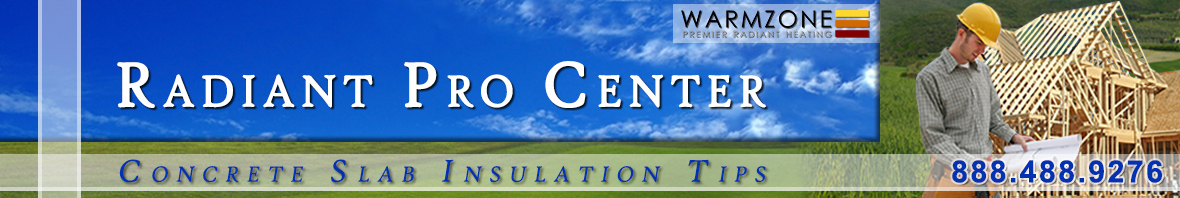 Ground insulation header banner